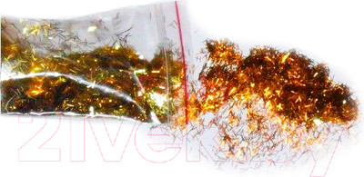 Блестки для жидких обоев Silk Plaster Люрекс (золото)