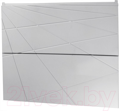 Тумба под умывальник Garda Geometry 38н_700_PVС (белый глянец)