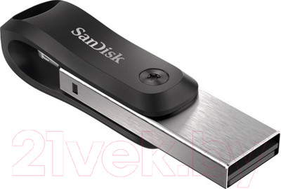 USB flash накопитель SanDisk iXpand Flash Drive Go 64GB (SDIX60N-064G-GN6NN)