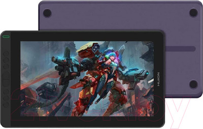 Графический планшет Huion Kamvas 13 (фиолетовый)