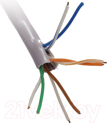 Кабель ExeGate Special UTP4-C5e-CU-S26-IN-PVC-GY-305 / EX264556RUS (305м, серый)