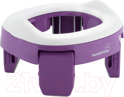 Дорожный горшок Roxy-Kids HandyPotty / HP-250M (фиолетовый)