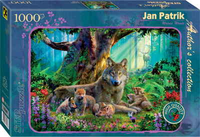 Пазл Step Puzzle Лесные волки / 79548 (1000эл)