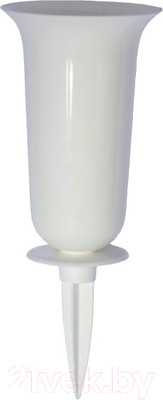 Ваза садовая Formplastic Dama 2 / 1071-01 (белый)