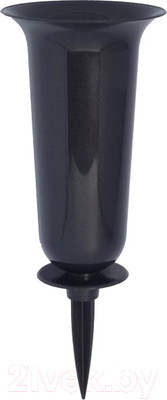Ваза садовая Formplastic Dama 2 / 1071-026 (черный)