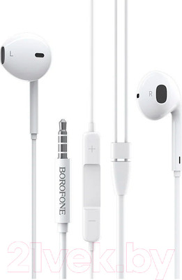 Наушники-гарнитура Borofone BM30 (белый)