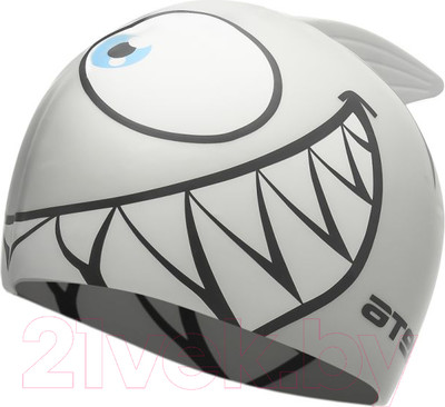 Шапочка для плавания Atemi FC203 (рыбка/серебристый)