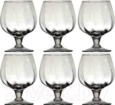 Набор бокалов Неман Рифленка / 37417 (6шт)
