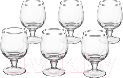 Набор рюмок Неман Рифленка / 37942 (6шт)