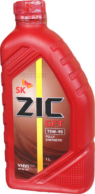 Трансмиссионное масло ZIC GFT 75W90 / 132629 (1л)