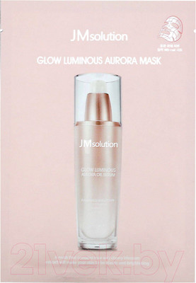 Маска для лица тканевая JMsolution Осветляющая восстанавл Для сияния Glow Luminous Aurora Mask (30мл)