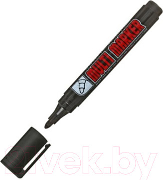 Маркер перманентный CrowN Multi Marker / CPM-800 (черный)