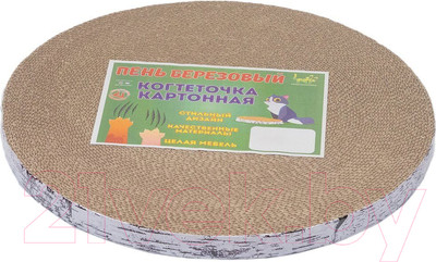 Когтеточка Чип Пень березовый большой с пропиткой / 840013бер