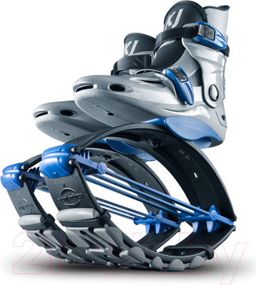 Джампер для детей Kangoo Jumps PowerShoe (р-р 1-3, серебристый/синий)