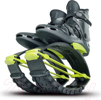 Джампер для взрослых Kangoo Jumps Pro7 (S, черный/желтый)