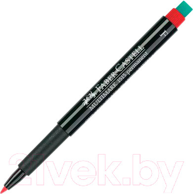 Маркер перманентный Faber Castell Multimark 151321 (красный)