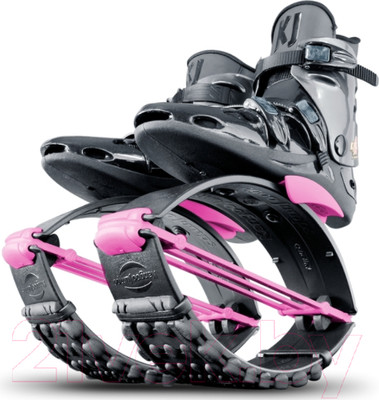 Джампер для взрослых Kangoo Jumps XR3 Special Edition (S, черный/розовый)