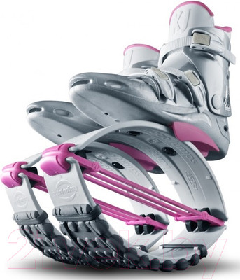 Джампер для взрослых Kangoo Jumps XR3 Special Edition (S, белый/розовый)