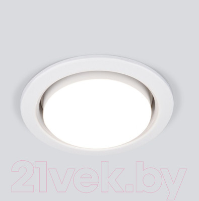 Комплект точечных светильников Elektrostandard 1035 GX53 WH (10шт)