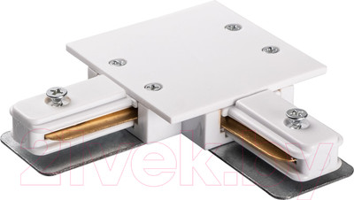 Коннектор для шинопровода JAZZway PTR/R CL-WH / 5031876 (белый)