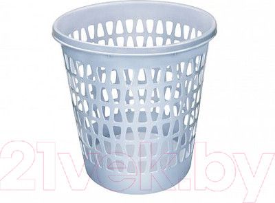 Корзина для бумаг Эльфпласт Вега ЕР225 (белый)