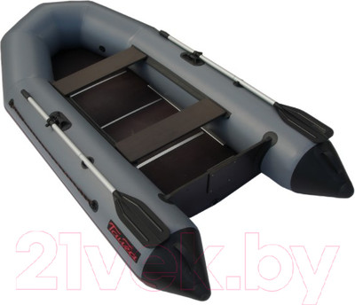 Надувная лодка Leader Boats Тайга-270 Киль / 0062169 (серый)