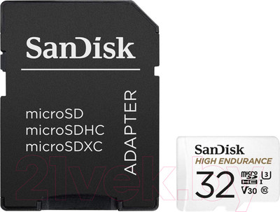 Карта памяти SanDisk 32GB (SDSQQNR-032G-GN6IA)