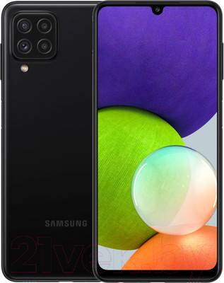 Смартфон Samsung Galaxy A22 128GB / SM-A225FZKG (черный)