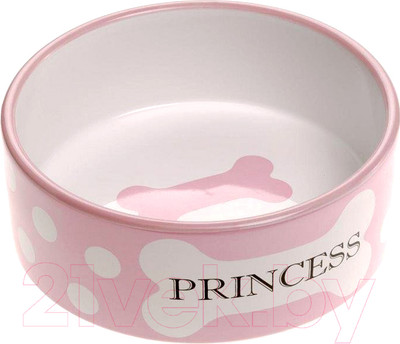 Миска для животных Ferplast Thea Small Bowl / 71098399 (0.3л, розовый)