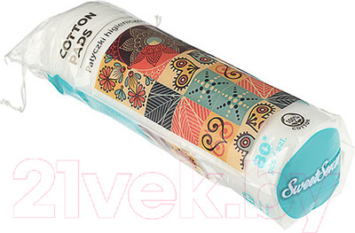 Ватные диски Cleanic Sweet Sense (80шт)