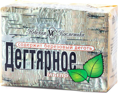 Мыло твердое Невская Косметика Ординарное Дегтярное (140г)