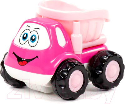 Самосвал игрушечный Полесье Патрик / 88789 (розовый)