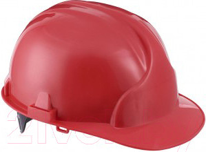 Защитная строительная каска Рим Лидер (красный)