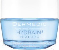 Крем для лица Dermedic Hydrain3 Hialuro сильно увлажняющий (50г)