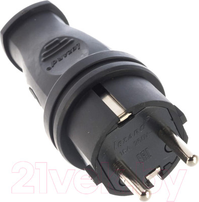 Вилка штепсельная Lezard 106-0400-0105/105