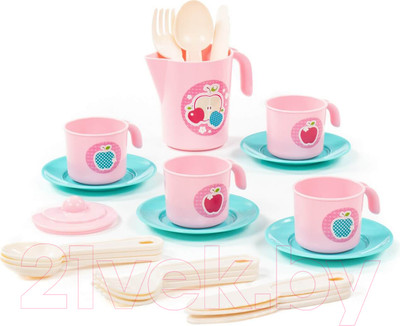 Набор игрушечной посуды Полесье Анюта / 80073