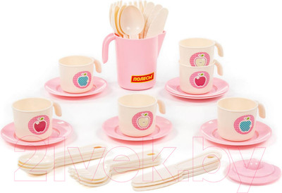 Набор игрушечной посуды Полесье Анюта / 80097