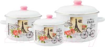 Набор кастрюль Appetite Париж 1KB191M