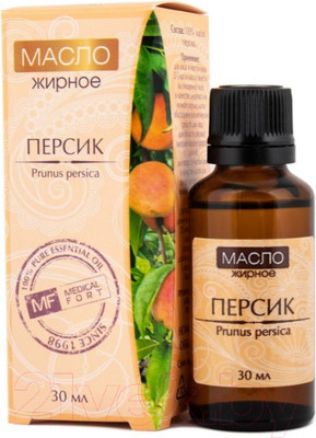 Масло косметическое Medicalfort Жирное Персик (30мл)