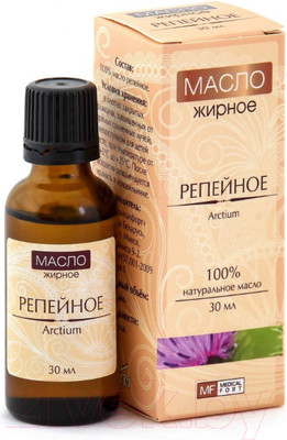 Масло косметическое Medicalfort Жирное Репейное (30мл)
