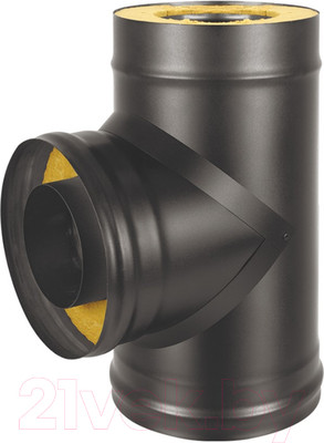 Тройник для труб Везувий 0.8мм д.150x250 (черный)