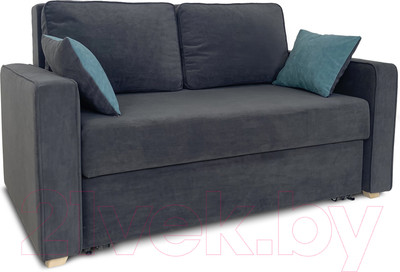 Диван Аквилон Чарли (ультра графит/ультра минт)