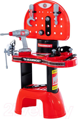 Верстак-стол игрушечный Полесье Мастерская Mammoet / 65322