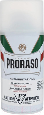 Пена для бритья Proraso Для чувствительной кожи (300мл)