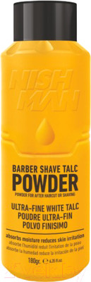 Тальк после бритья NishMan Barber Talc (180г)