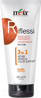 Оттеночный бальзам для волос Itely Riflessi 3in1 для поддержания цвета волос медный (200мл )