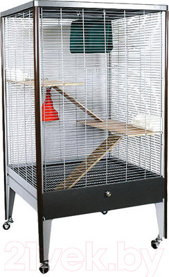 Клетка для грызунов MONTANA Happy Home 66A / B21406 (темно-серый)