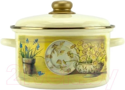 Кастрюля Эмаль Кантри-Д 21-Б1612/6