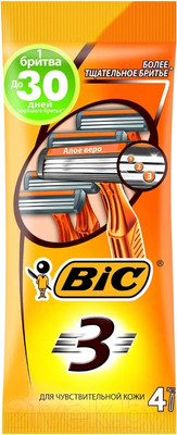 Набор бритвенных станков Bic Для чувствительной кожи (4шт)