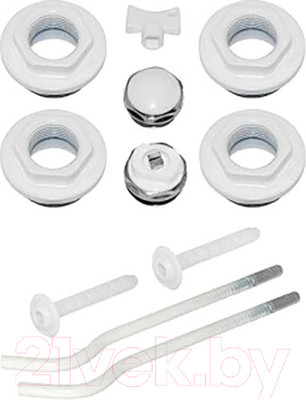 Монтажный комплект для радиатора Tim С двумя кронштейнами 3/4" (3043А, 11 пр.)